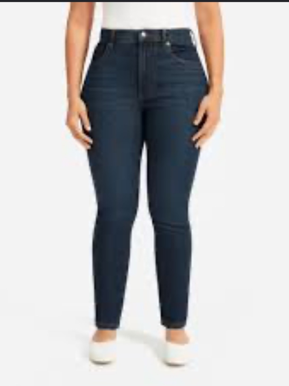 Everlane Women's Indigo High-Rise Skinny Jeans